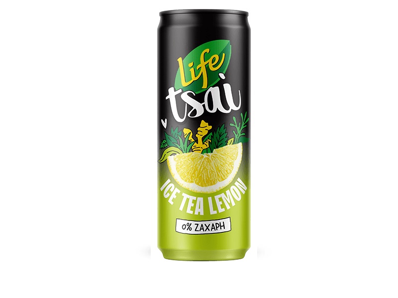 View details of LIFE TSAI Ice Τea Lemon 0% sugar